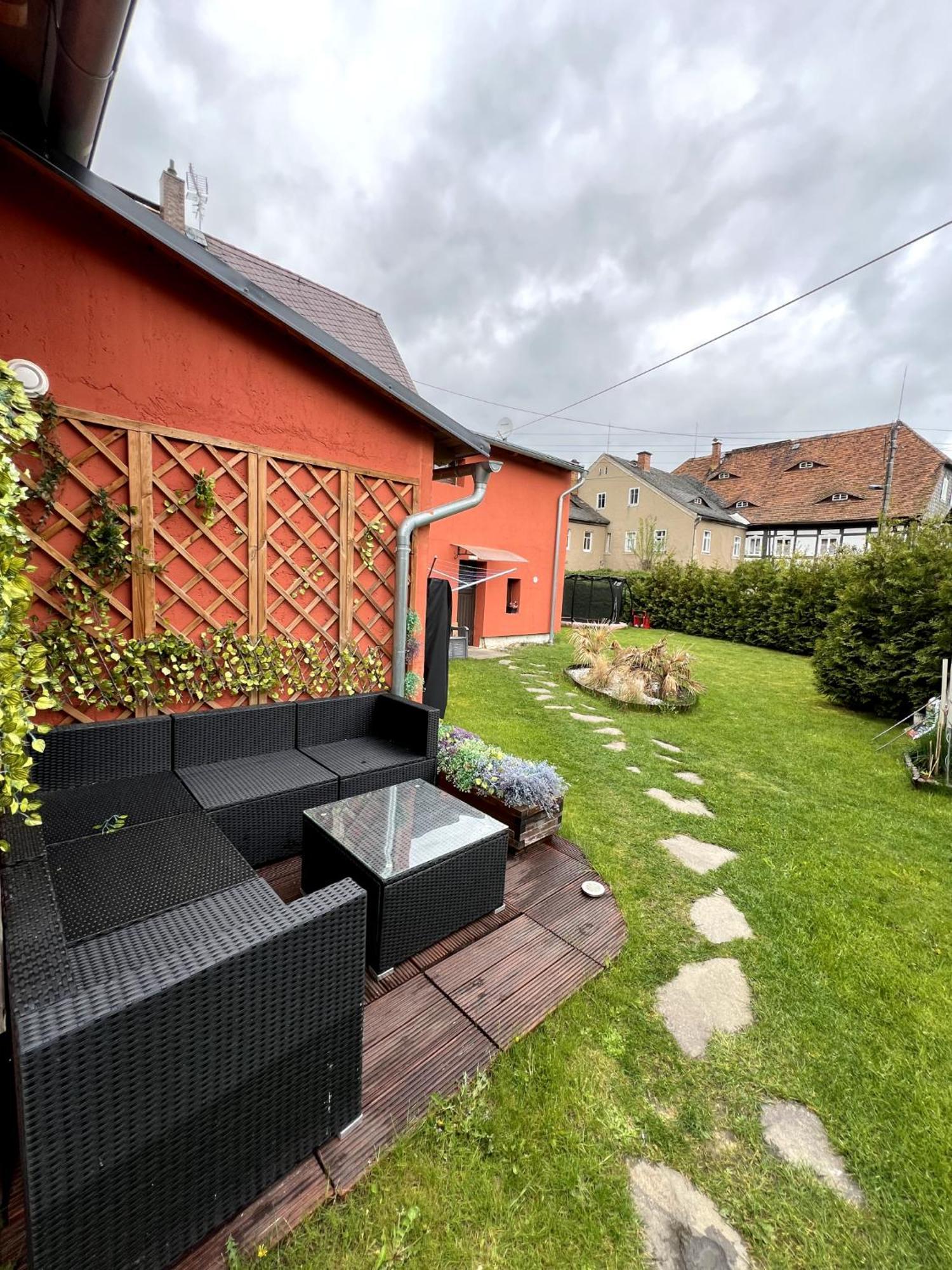 Haus Mit Pool Grossschoenau Exterior photo