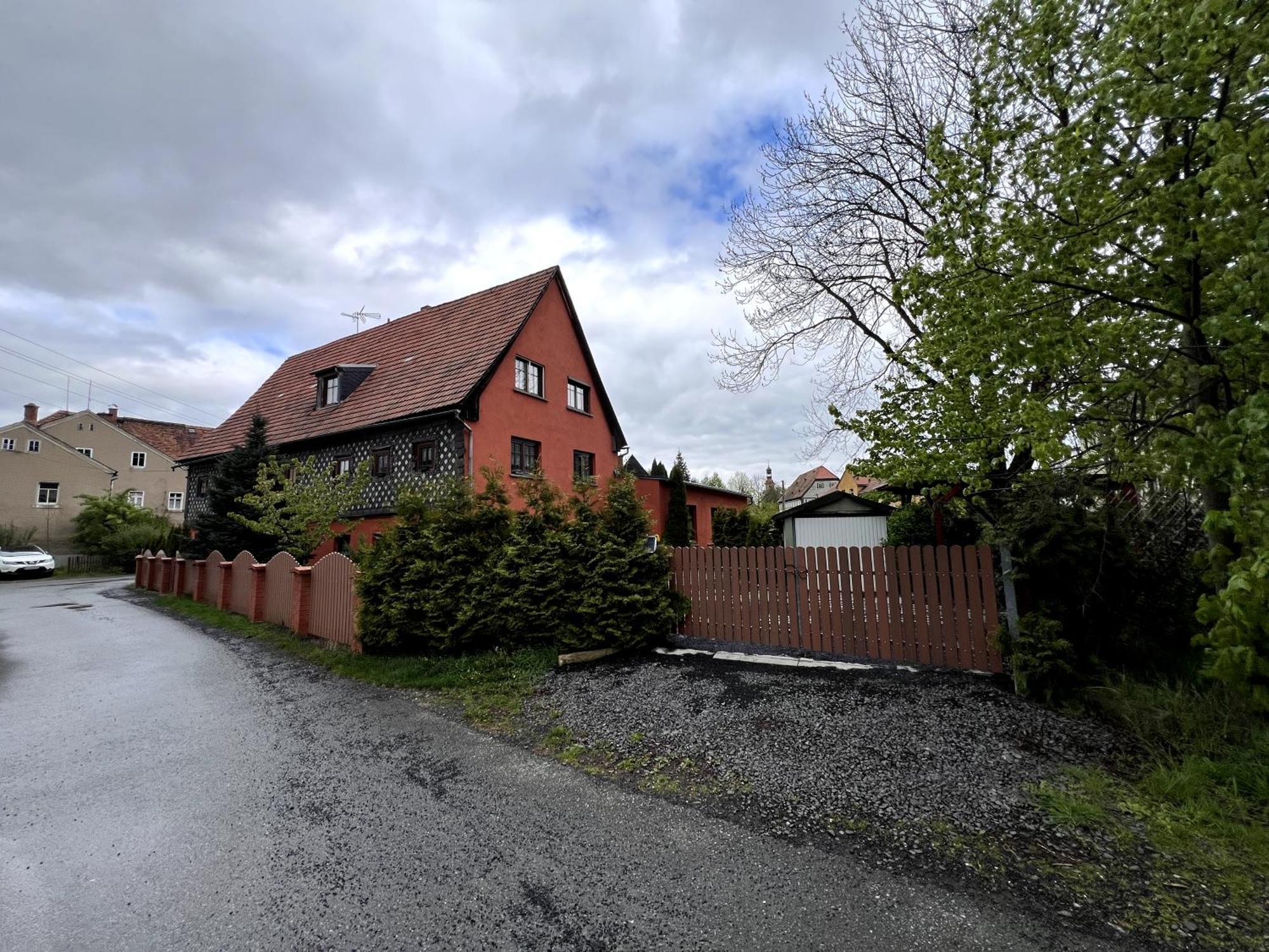 Haus Mit Pool Grossschoenau Exterior photo